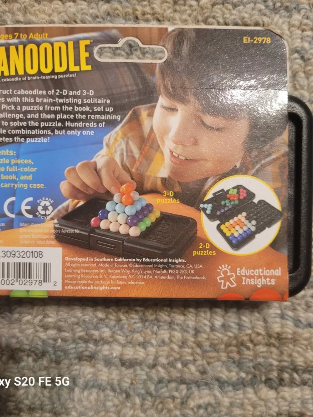 Kanoodle Brain Teasing Game